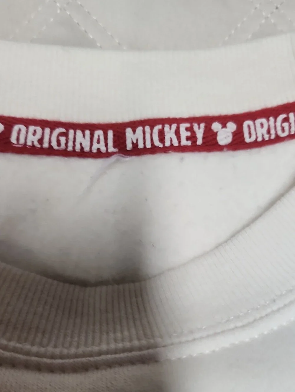 Disney cream crewneck